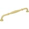 Jeffrey Alexander 192 mm Center-to-Center Brushed Gold Tiffany Cabinet Pull 658-192BG - alternate 1